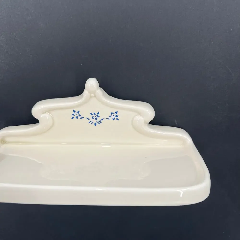 Crowning Touch Collection Ceramic kitchen Bathroom Tray hanging Dish